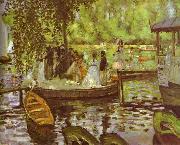 La Grenouillere, Pierre-Auguste Renoir